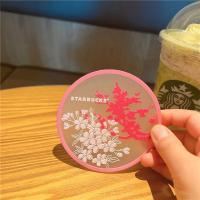ราคา แผ่นรองแผ่นรองแก้วกาแฟ Starbucks แผ่นรองกันลื่นลายการ์ตูนซิลิโคนนางเงือกน่ารักฉนวนกันความร้อนสีลูกอมเชอร์รี่สุดสร้างสรรค์ (20008952307)