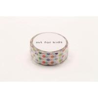 ราคา mt masking tape colorful dot MT01KID002 เทปตกแต่งวาชิ ลาย colorful dot แบรนด์ mt masking tape ประเทศญี่ปุ่น (15043768985)