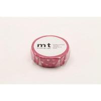 ราคา mt masking tape R heart spot MT01D331R เทปตกแต่งวาชิ รุ่น R ลาย heart spot แบรนด์ mt masking tape ประเทศญี่ปุ่น (15043653385)