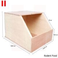 ราคา บ้านไม้เปิดเฉียวสำหรับสัตว์เลี้ยงชูก้าไกลเดอร์ กระรอก นก ขนาดใหญ่ ราคา 75 บ (16198466604)