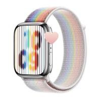 ราคา Apple Watch Band Nylon Loop For Apple Watch Series 9 8 7 6 5 4 3 2 1 SE2 Strap For 38 40 41 42 44 45mm 49mm Dial Breathable Sports Soft Replacement Official Color S8 S9 Band Strap (21601016366)