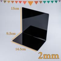 ราคา ฉากกั้นหนังสือ ที่กั้นหนังสือ ชั้นวางหนังสือ อะคริลิคใส หนา 2 มิลลิเมตร มี 2ขนาด ราคาต่อ 1 ชิ้น (15539972106)