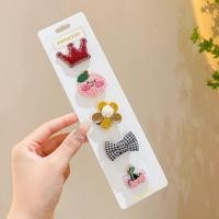 ราคา คลิปผมทำจากผ้าสำหรับเด็กผู้หญิงที่มีปริมาณผมน้อยโดยไม่ทำลายผมกิ๊บ Bb เครื่องประดับผมน่ารักสำหรับเด็กแสนสวย (20640361705)