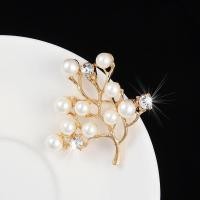 ราคา Korean Rhinestone Pearl Luxury Brooch Flower Fashion Brooch Pin Accessories (20385064883)