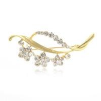 ราคา Korean Rhinestone Pearl Luxury Brooch Flower Fashion Brooch Pin Accessories (20385064875)