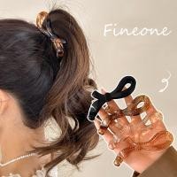 ราคา กิ๊บกิ๊ฟติดผมกล้วยแฟชั่นที่รัดผมน้ำหนักเบาประดับโบว์เครื่องประดับผมพลาสติกหรูหรา (21804814340)