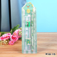 ราคา กระเป๋าดินสอ กระเป๋าใส่เครื่องเขียน ผ้าแคนวาส ใบใหญ่ สองชั้น สีพื้น (21829363665)