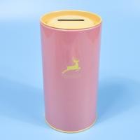 ราคา CHEF MADE Round tinplate piggy bank creative cartoon piggy bank pen holder student gift prizes metal packaging round jar (21519557626)