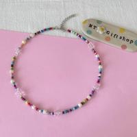 ราคา สร้อยคอลูกปัดน่ารัก A006 (20880749428)