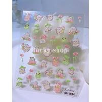 ราคา 5D ลายพรางผ้าพันแผลบางและเหนียวสีเข้มสุดเท่สติกเกอร์ติดเล็บหมีเท็ดดี้แบร์สตอเบอร์รี่กระต่ายเป็ดสติกเกอร์ติดเล็บสติกเกอร์ติดเล็บนูนสามมิติภาพลายนูนการ์ตูนสามมิติ (21675596343)