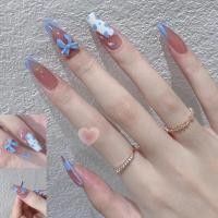ราคา เล็บปลอม กันน้ำ 24 ชิ้น เล็บปลอมยาว เล็บปลอมสำเร็จรูป เล็บปลอมสายฝอ เล็บปลอมน่ารัก เล็บปลอมทาสีแล้ว เล็บปลอมสำเร็จรูปยาว เล็บปลอมเจลยาว เล็บเจลปลอมแท้ สีเล็บเจลสวยๆ เล็บปลอมเจล (18246729703)
