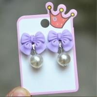 ราคา ต่างหูหนีบเด็ก ลายการ์ตูน พร้อมส่ง (21508939999)