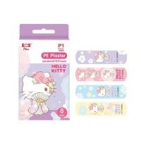 ราคา SOS Plus P1 พลาสเตอร์ปิดแผล ลาย HELLO KITTY 8 แผ่น ลายคิตตี้ พลาสเตอร์ พลาสเตอร์แปะแผล ที่ปิดแผล คิตตี้ Gohealthy (20593467107)