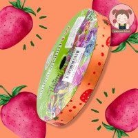 ราคา TW Ribbon ริบบิ้นพับเหรียญ ริบบิ้น ริบบิ้นพิมพ์ลายสตอเบอร์รี่ (21467778945)