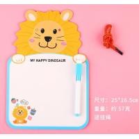 ราคา กระดานไวท์บอร์ด แถมปากกา ไวท์บอร์ด 2ด้าน น่ารัก การ์ตูน M0022 สำหรับเด็ก ของเล่น ลบได้ ด้านหลังมีตาราง แผ่นไวท์บอร์ด (20637863835)