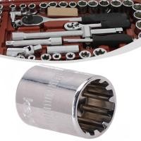 ราคา Toolstar 12จุดซ็อกเก็ตบิตหัวเสียบสั้น1 4ไดรฟ์หัวสกรูท็อกอะแดปเตอร์ประแจ (21427574219)