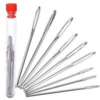 ราคา พร้อมส่ง 9pcs DIY เครื่องมือ เข็ม สแตนเลส เย็บปักถักร้อย เข็มเย็บผ้า (21205242525)