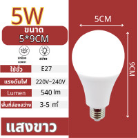ราคา ร้าน Shelf Shop หลอดไฟ LEDหลอดไฟ LED ขั้ว E27 5วัตต์ 7 วัตต์ 12 วัตต์ 15วัตต์ 18วัตต์ 24 วัตต์ หลอดบับราคาถูก LED BULB Slim หลอดไฟ ขั้ว E27 (16470560363)