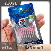 ราคา ZTOYL 10ชิ้น35มม 0 3กรัมเหยื่อตกปลาแบบนิ่มเกลียวนุ่มเหยื่อหนอนขนาดเล็กหางตรงเหยื่อปลอม (21637503373)