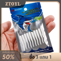 ราคา ZTOYL 10ชิ้น35มม 0 3กรัมเหยื่อตกปลาแบบนิ่มเกลียวนุ่มเหยื่อหนอนขนาดเล็กหางตรงเหยื่อปลอม (21637503366)