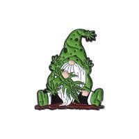 ราคา วันเซนต์แพทริกเข็มกลัดเคลือบสีเขียวแผ่นติดอัลลอยการ์ตูนแคระเก่า (21614135138)