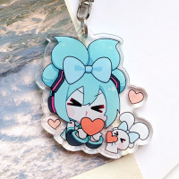ราคา พวงกุญแจอะนิเมะ Hatsune Miku สาวน่ารักอะนิเมะน่ารักสร้างสรรค์ต่อพ่วงจี้กุญแจดูดี (21622522827)