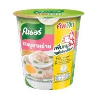 ราคา คนอร์คัพโจ๊กถ้วย รสหมู หมูผสมสาหร่าย ไก่ ปลา กุ้ง ปูอัด แฮม 32 กรัม (19832916131)