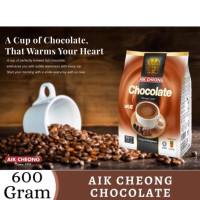 ราคา Aik Cheong 3 in 1 Cafe Art Instant Hot Chocolate เครื่องดื่ม ช็อคโกแลต Aik Cheong Hot Chocolate 600g บรรจุ 15 ซองเครื่องดื่มช็อคโกแลต Aik chong chocolate drink Halal ช็อคโกแลต3อิน1 พร้อมชงเครื่องดื่ม 