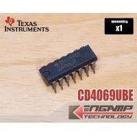 ราคา 1ตัว IC CD4069UBE CD4069 TEXUS CMOS HEX INVERTER (21273254801)