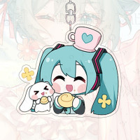 ราคา พวงกุญแจอะนิเมะ Hatsune Miku สาวน่ารักอะนิเมะน่ารักสร้างสรรค์ต่อพ่วงจี้กุญแจดูดี (21622522830)