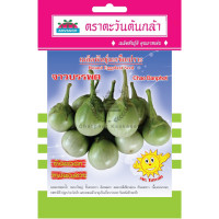 ราคา เมล็ดพันธุ์ มะเขือเปราะ จาวบรรพต ตราตะวันต้นกล้า บรรจุ 0 5 กรัม (1404924013)