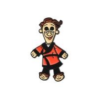 ราคา เข็มกลัดเคลือบรูปประตูป้ายกระเป๋าเป้สะพายหลัง Coraline The Secret Door (21786230396)