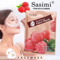 ราคา เจ้าแรกในไทย sasimi face mark แบบซอง ซาซิมิ มาร์คหน้า มาส์กหน้า face mask สูตรผลไม้ และ หอยทาก พร้อมส่งทั้ง 6 สูตร (8959759151)