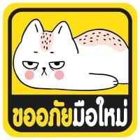 ราคา สติ๊กเกอร์ มือใหม่หัดขับ (9002806945)