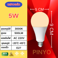 ราคา A BULBS รับประกัน 2 ปี หลอดไฟ LED หลอดไฟประหยัดพลังงาน 5w 7w 9w 13w 15W 18w 24w ใช้ขั้วเกลียว E27 (21417331949)