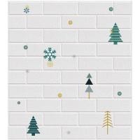 ราคา ถูกสุด พร้อมส่ง วอลเปเปอร์ wallpaper วอลล์เปเปอร์ลายการ์ตูน มีกาวในตัว วอลเปเปอร์ สามมิติ 3D wallpaper ติดผนัง แผ่นติดผนัง (17238848125)
