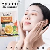 ราคา เจ้าแรกในไทย sasimi face mark แบบซอง ซาซิมิ มาร์คหน้า มาส์กหน้า face mask สูตรผลไม้ และ หอยทาก พร้อมส่งทั้ง 6 สูตร (8959759153)