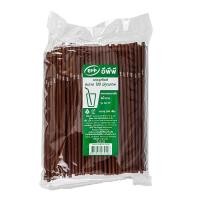 ราคา หลอดงอ สีน้ำตาล 6x220 mm 250เส้น แพ็ค หยกออนไลน์ (13272341129)