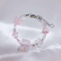 ราคา กำไลลูกปัด กำไลข้อมือลูกปัดน่ารัก สร้อยข้อมือลูกปัดมีโซ่ปรับขนาด (21383306697)