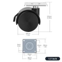 ราคา ส่งไว ลูกล้อ 1 5นิ้ว 2นิ้ว ล้อเลื่อนเก้าอี้สำนักงาน ล้อไนล่อน เฟอร์นิเจอร์ ล็อก เบรก ลูกล้อสตูล ล้อเก้าอี้สำนักงาน ล้อเก้าอี้ ล้อหมุนได (21544814850)