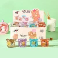 ราคา กบเหลาดินสอ 2 ช่อง สีพาสเทลใส ขนาดพกพา ใส่กระเป๋าได้ มีฝาปิด ลายการ์ตูน น่ารัก ขายแบบคละสี (21780341225)