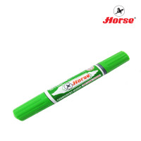 ราคา HORSE ตราม้า ปากกาเคมี 2หัว 1 สี TWIN PEN มี 12สี ให้เลือก จำนวน 1 ด้าม (3039554349)