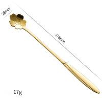 ราคา Dessert Spoon Sakura Spoon Rose Spoon Kitchen Accessories Gold Spoon Ice Cream Spoon Stainless Steel Spoon (20460656336)