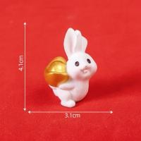 ราคา A030 ตุ๊กตาจิ๋ว ตุ๊กตุ่นจิ๋ว ชุดคู่กระต่ายนำโชค ปีกระต่าย สำหรับตกแต่งสวนถาด แต่งสวนจิ๋ว แต่งบ้าน ของขวัญ (16942966040)
