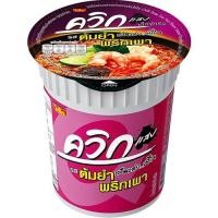 ราคา พร้อมส่ง 6 รส ไวไว ควิก แสบ คัพ บะหมี่กึ่งสำเร็จรูป (21253737593)