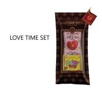 ราคา สบู่มาดามเฮง Love Time Snow man ชุดของขวัญ หัวใจกุหลาบ สบู่เบบี้ (13834066114)