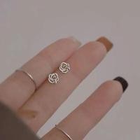ราคา ต่างหูแฟชั่นรูปดอกไม้ต่างหูเงินต่างหูเข้ากับทุกชุดของสาวสวัสดี (16649027301)