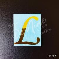 ราคา สติกเกอร์โลหะ สูง 2 5 5 ซม ตัวอักษรภาษาอังกฤษ ตัวใหญ่ A Z สติกเกอร์ตัวอักษร ตัวพิมพ์ใหญ่ (15211863523)