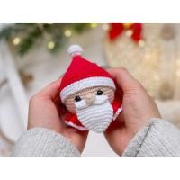 ราคา ไม่ใช่งานสำเร็จ แพทเทิร์นโครเชต์ ตุ๊กตาคริสมาส แพทเทิร์นพวงกุญแจ (21551181729)