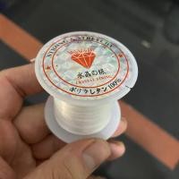 ราคา ไหมยืด ญี่ปุ่น ยาว 10 เมตร กว้าง 1 มิล สีขาวขุ่น (2642446804)